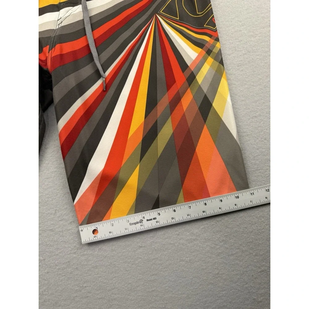 Y2K QuikSilver Board Shorts Men's Size 32 Multicolor Stripes